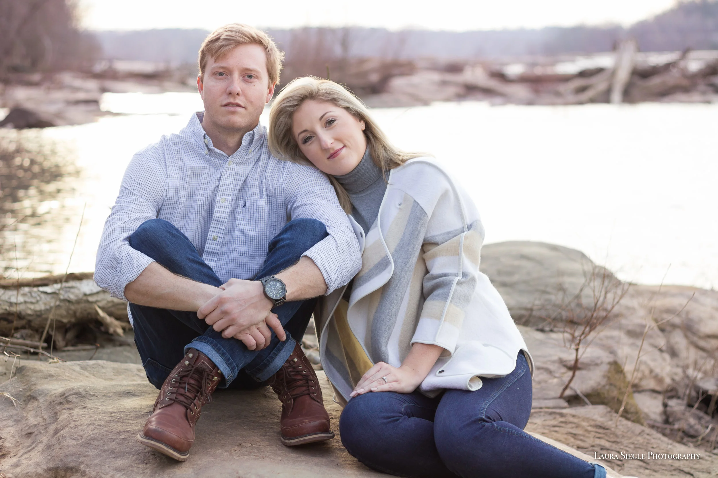 Richmond virginia engagement portrait photography
