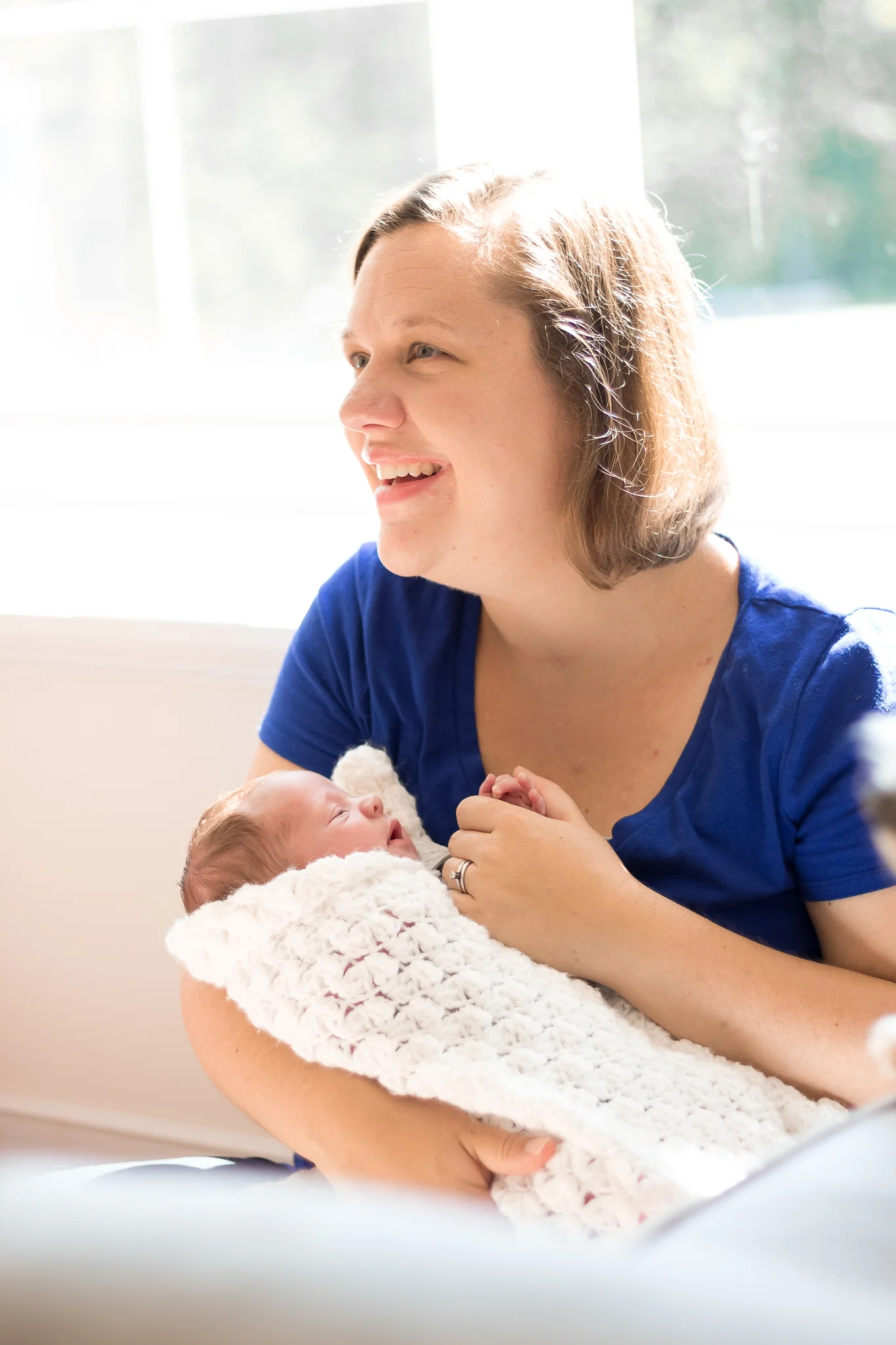 Virginia Newborn and Family Lifestyle Portrait Photograph