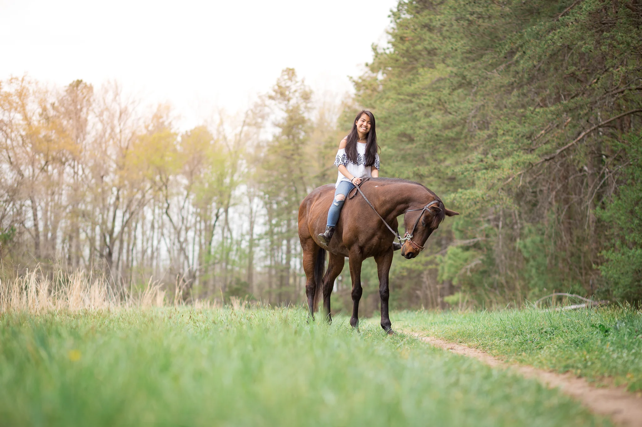 Virginia Equine and Senior Portrait Session