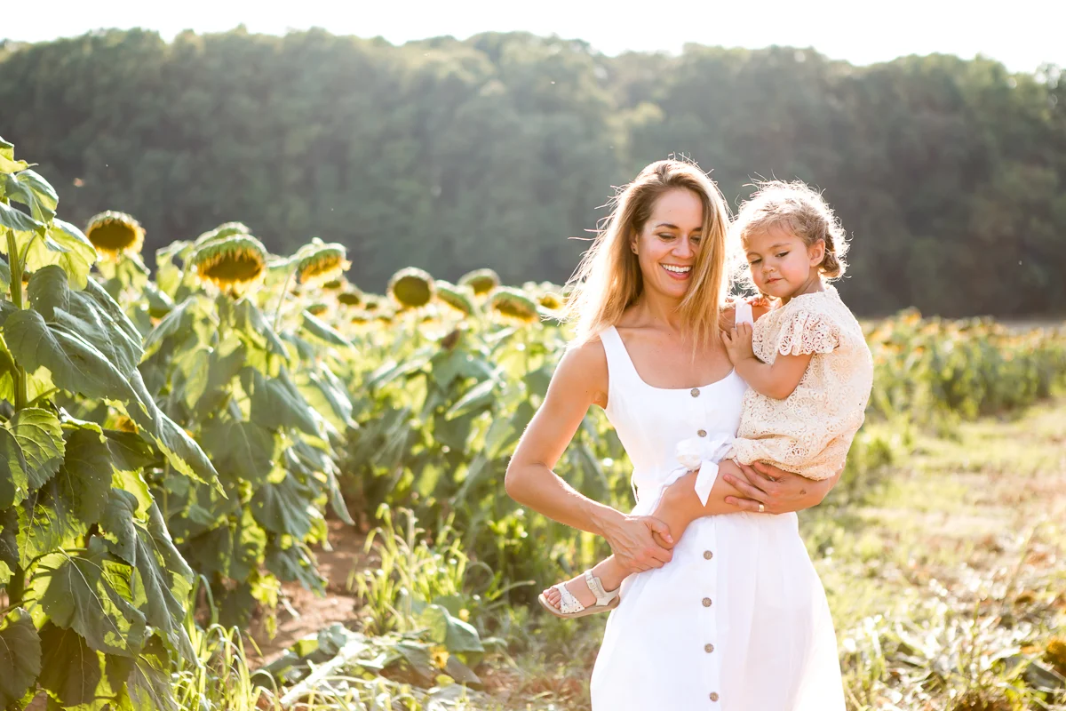 Richmond Virginia Sunflower Photo Session