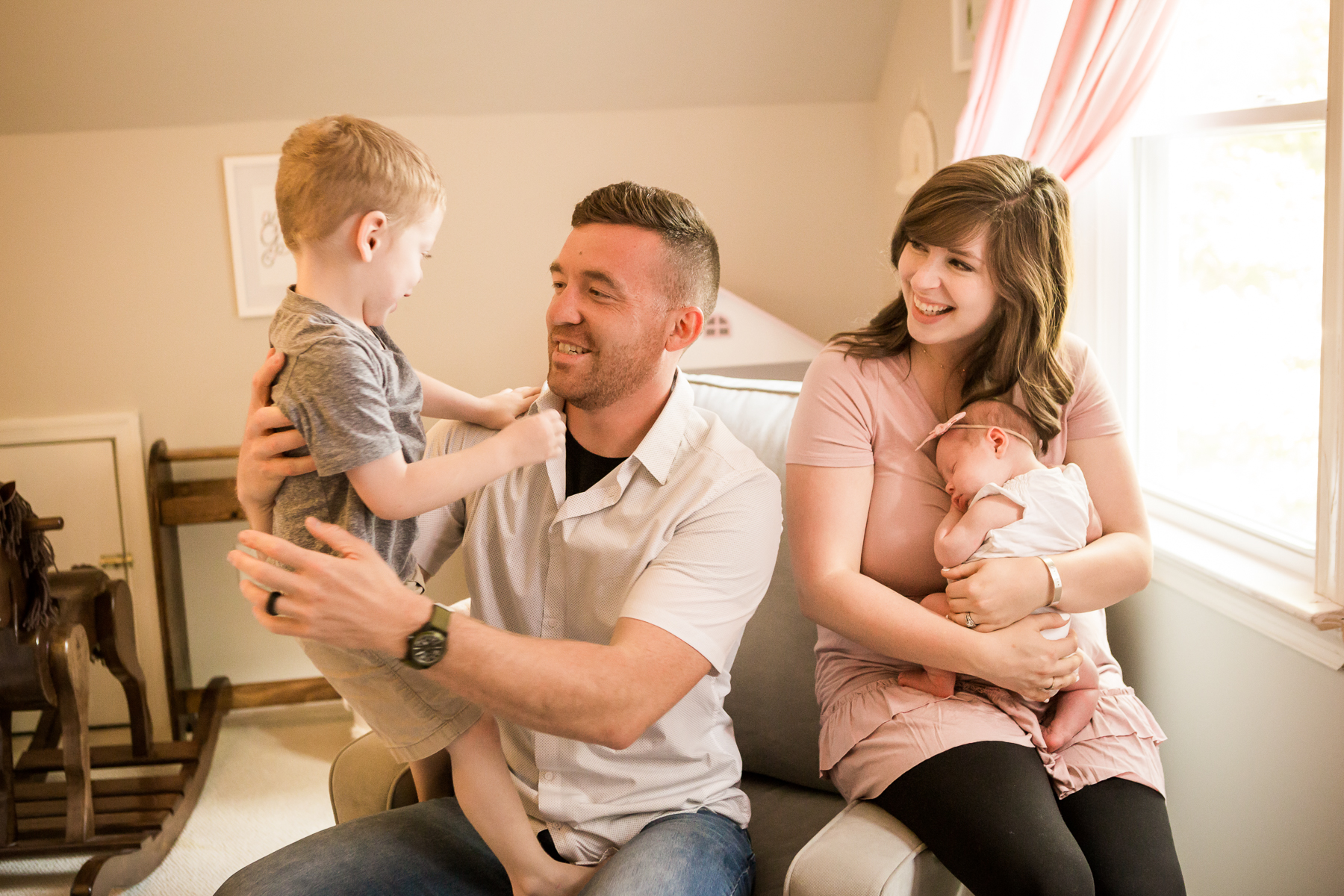 Virginia Newborn Lifestyle Family Photographer