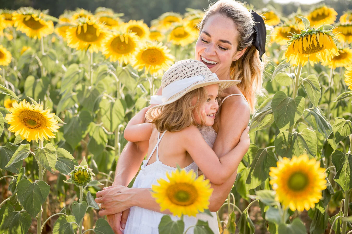 Richmond Virginia Sunflower Farm Photo Session