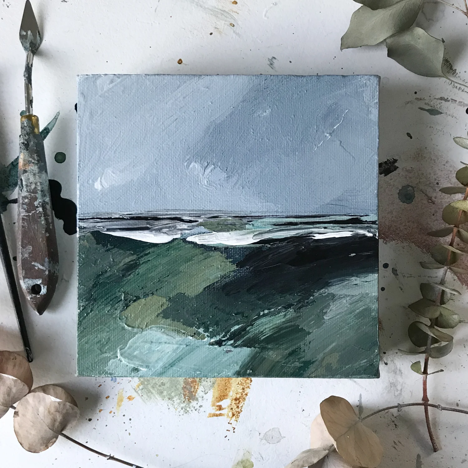 EVERYDAY HERE ORIGINAL PAINTING BY MONIKA KRALICEK.jpg