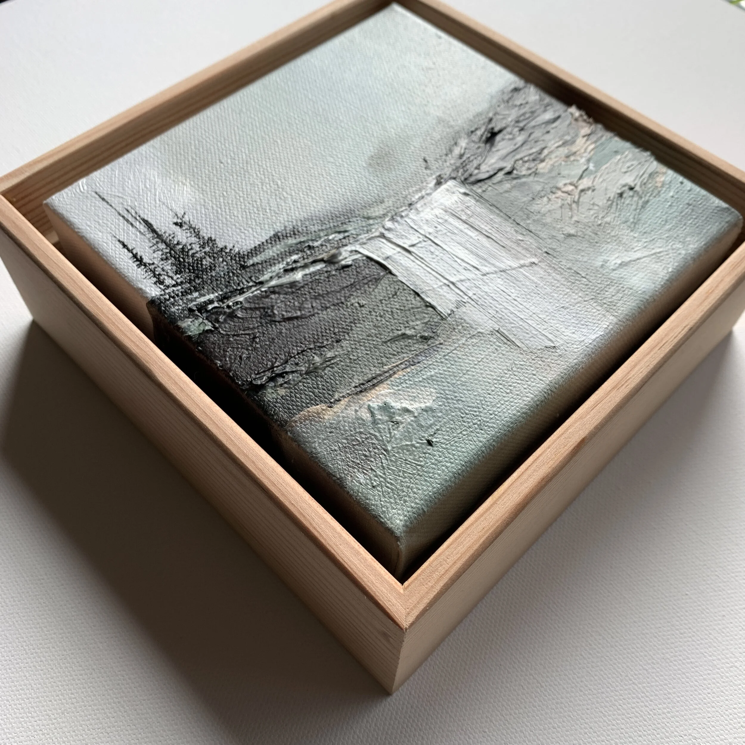 A Whole Different Thing, Abstract Landscape Painting Monika Kralicek_7550.JPG