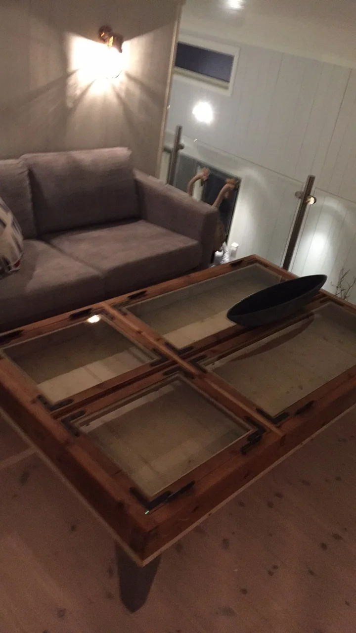 Table in place
