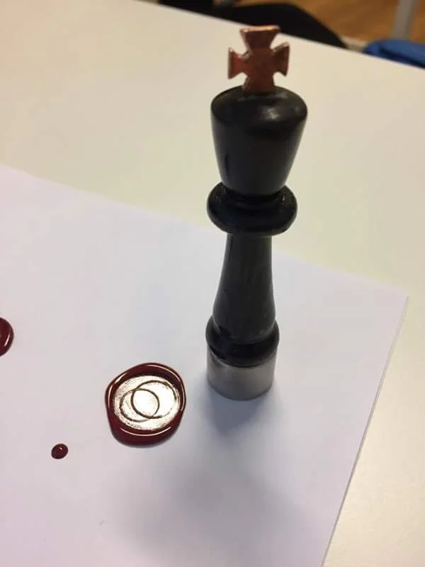Chess wax seal