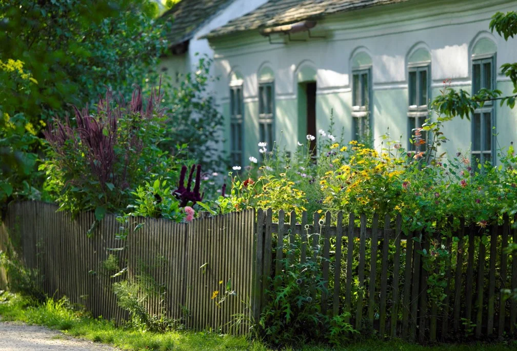 předzahrádka, muzeum vesnice, Niedersulz, Rakousko