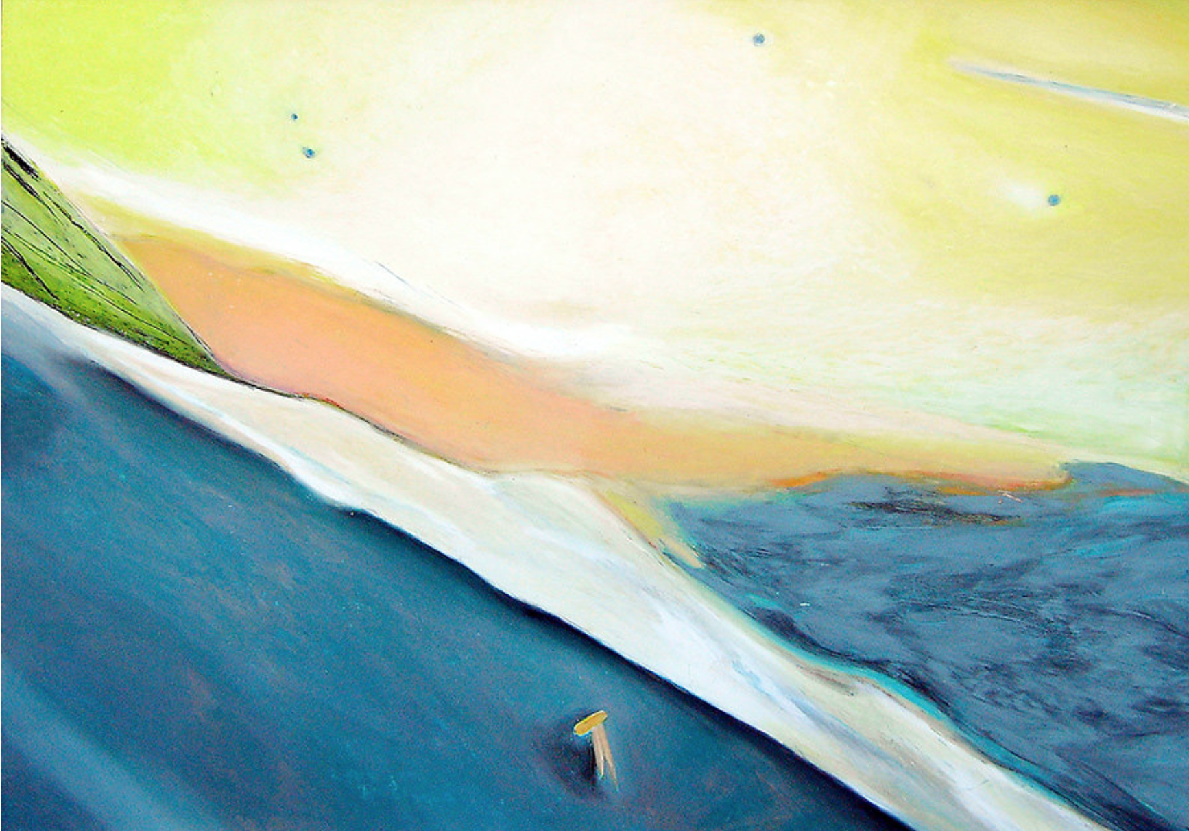 Margret Storck, “Reason for Living”, 2003, 11x15 cm, Pastel/Cire