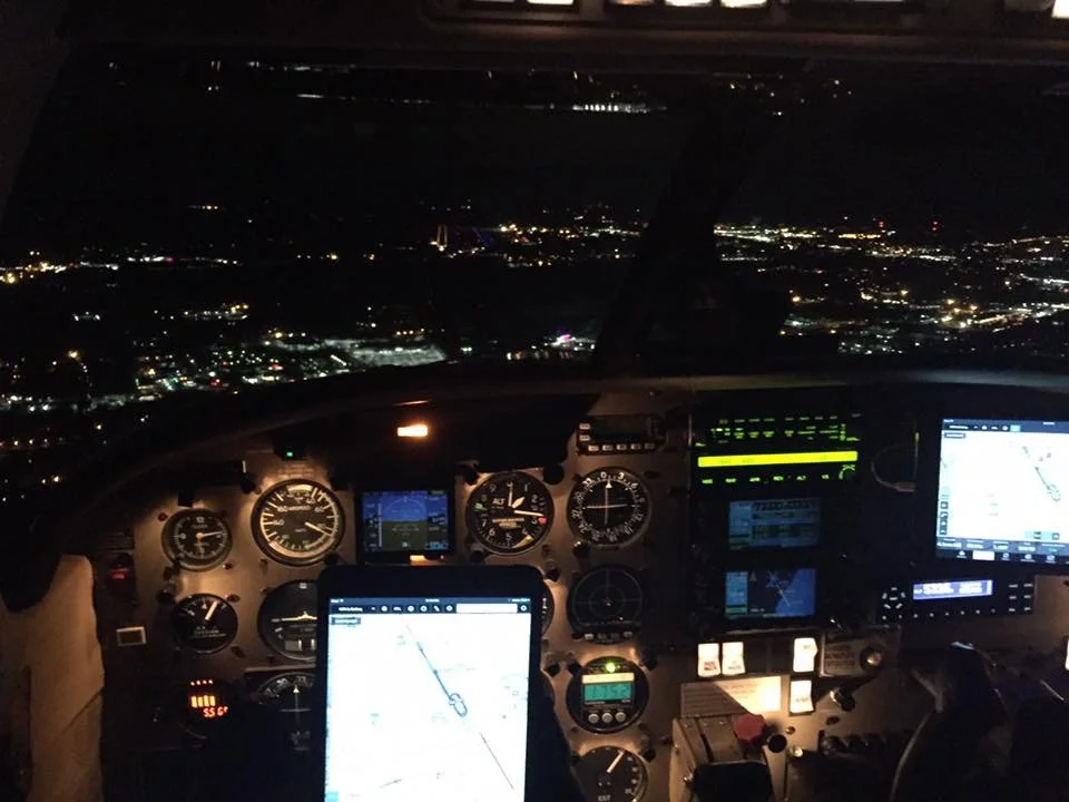 Flight into Pease 