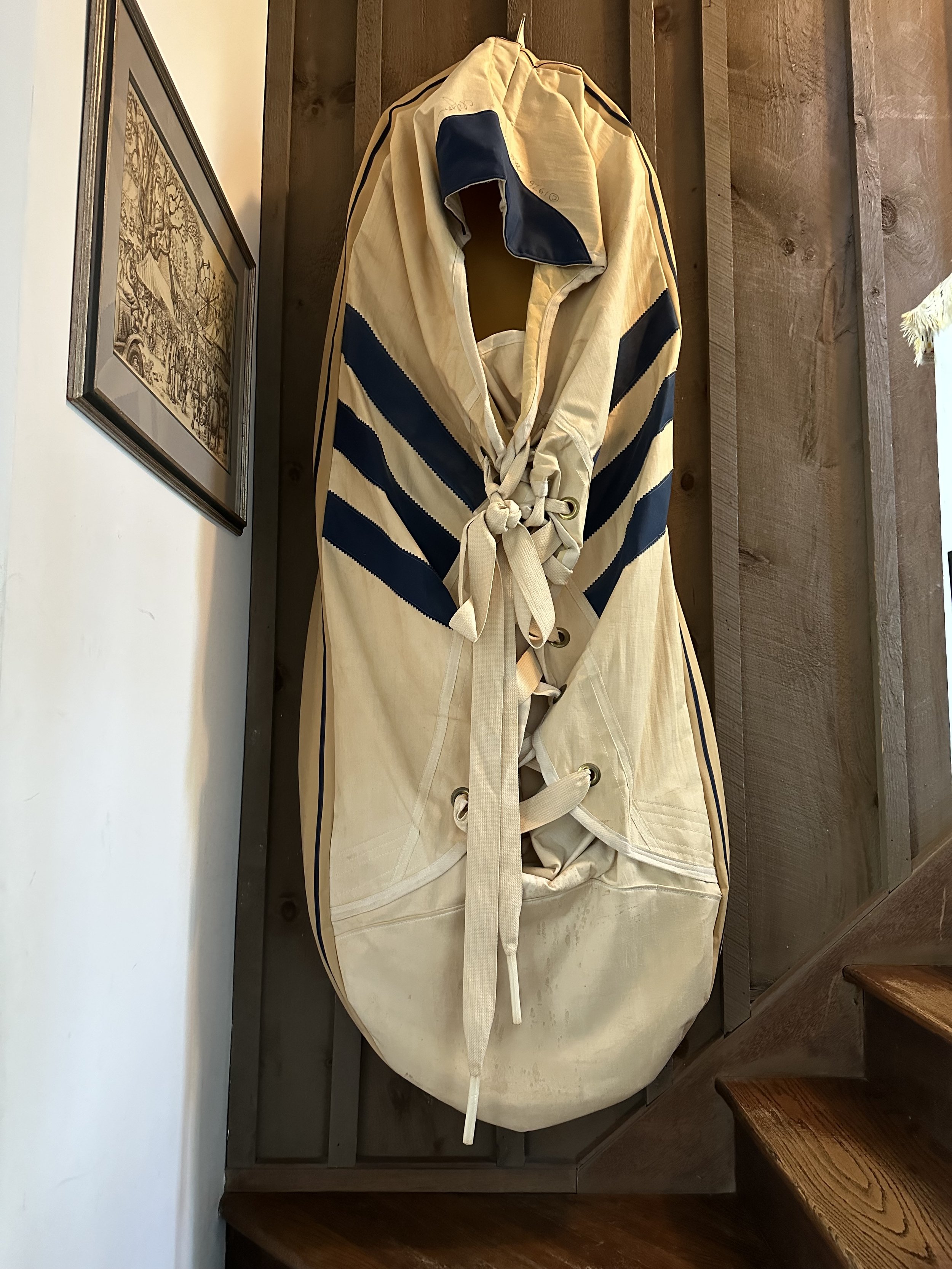 Hanging Sneaker Bed (Soft Sculpture)