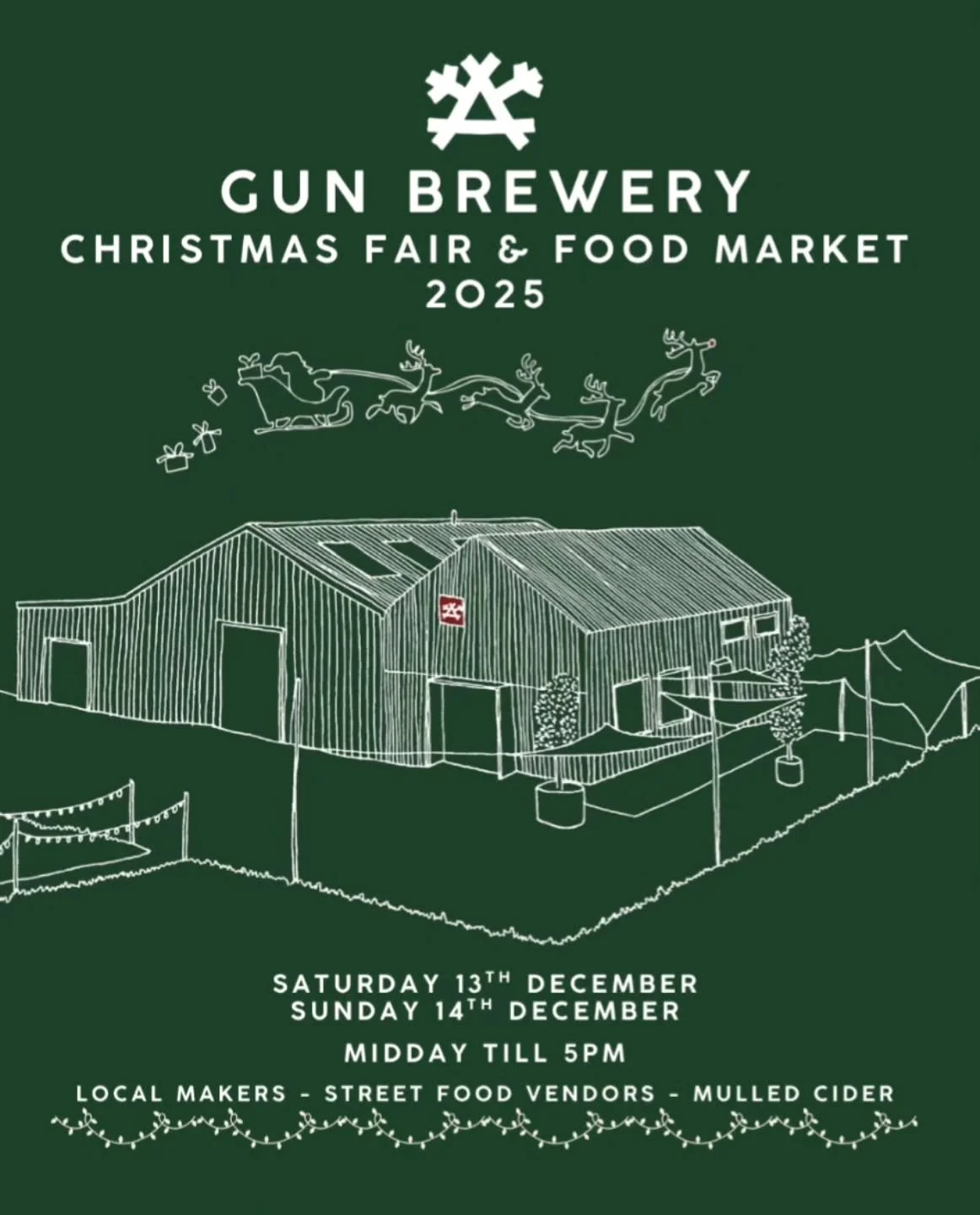 Time to stock up on all your festive drinks? We will be at the Gun Brewery this weekend with great deals when you buy two or more bottles. We would love to see you there!

#christmasfizz #christmasfair #shopsmall #shoplocal #shopsmallthischristmas #e
