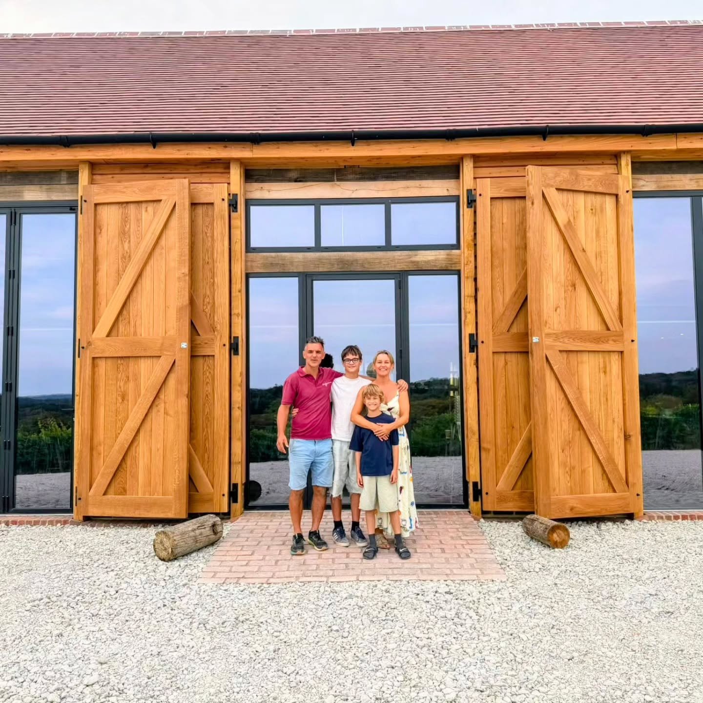 The rain has cleared and we are ready to welcome you! Ossie was 2 when we planted Beacon Down and Rex was on the way...they are now 13 and 10 and you'll often see them at weekends helping out! 

Cafe and shop open Tuesday to Sunday!

#familybusiness 