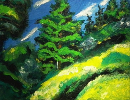 Monhegan Hillside