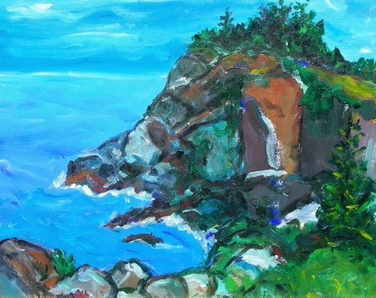Whitehead on Monhegan