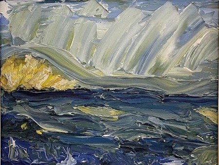 Sunrise Before the Storm at Plaice Cove