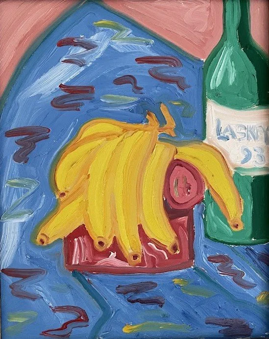 Small Bananas on the Kitchen Table