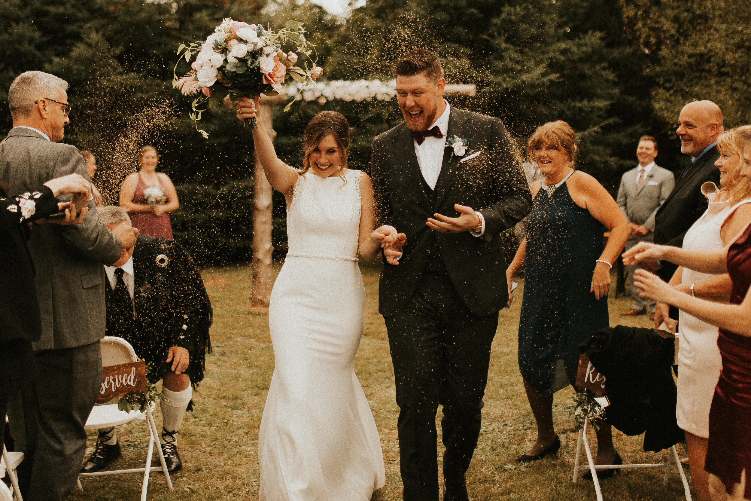 Meg and Joe // An Intimate Cottage Wedding in New Brunswick