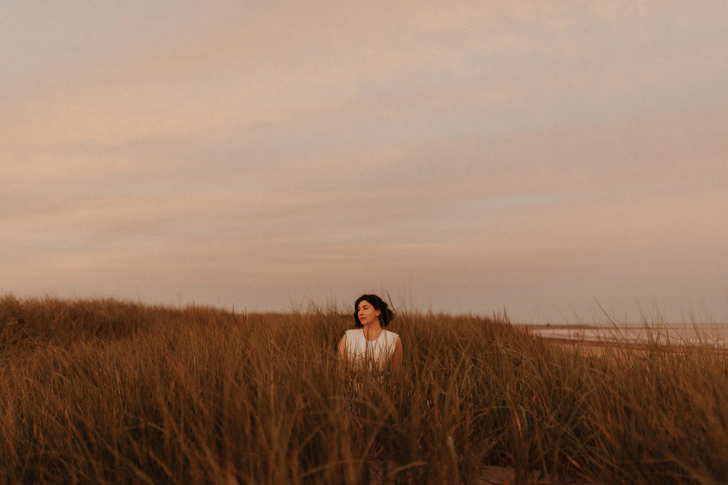 Beachy Sunset Portrait Session // Aliya