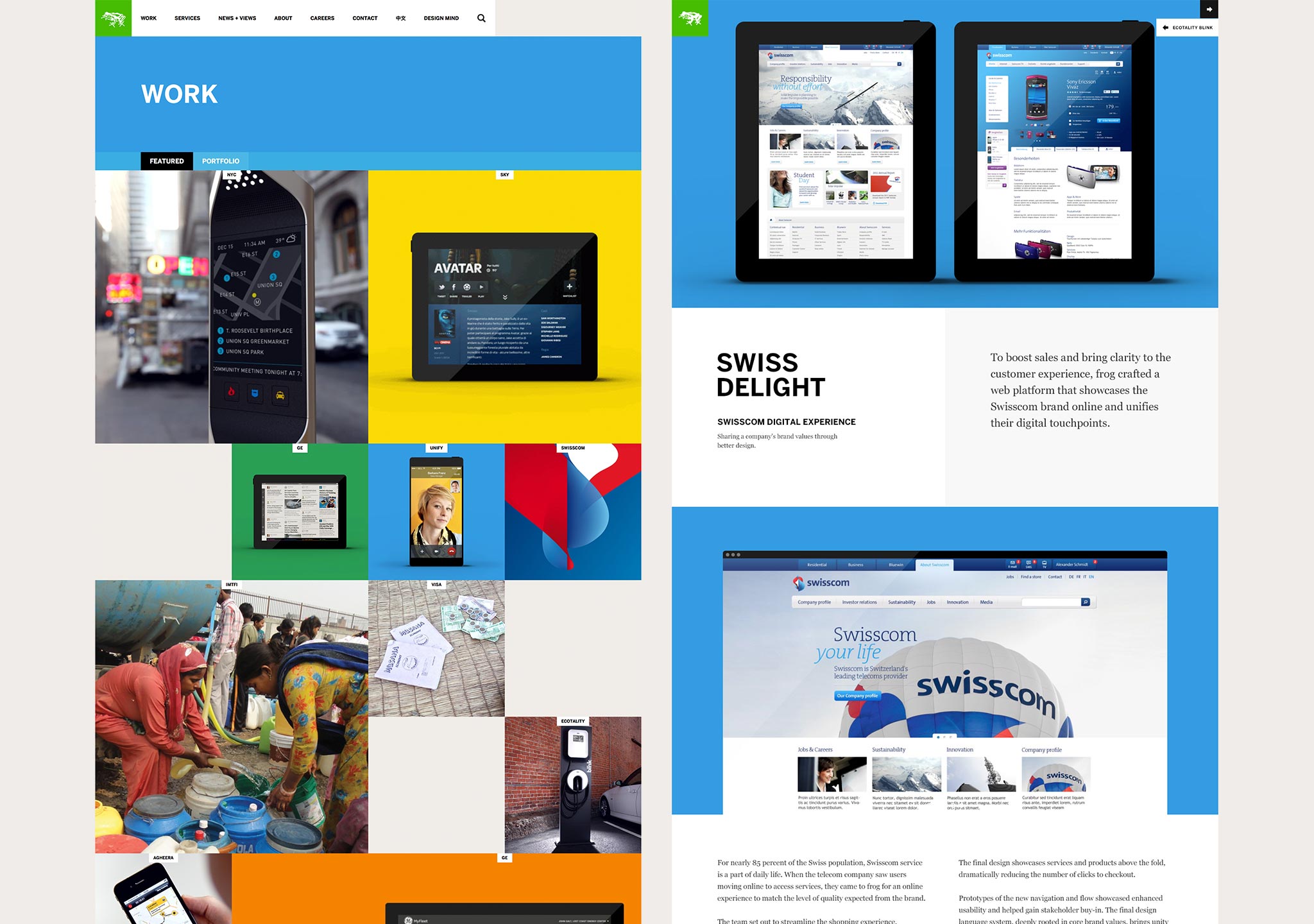 Over 30 case studies were created to showcase recent frog work globally.