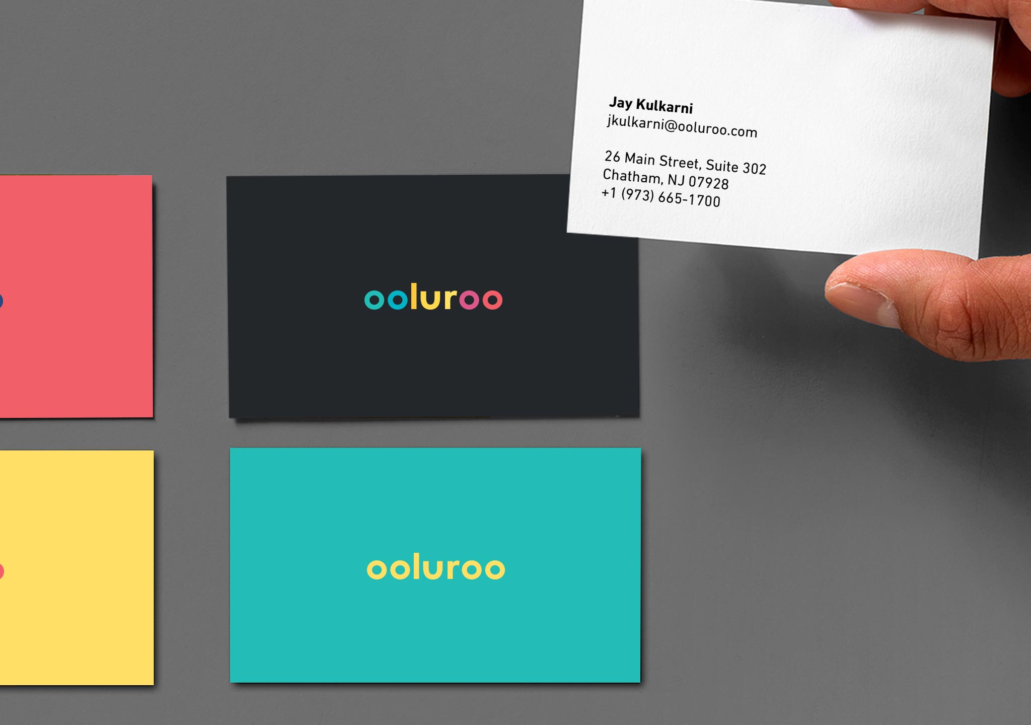 Ooluroo is designed for delightful discovery. The brand identity was created to reflect this experience.