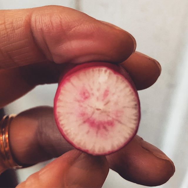 My radish says 😊. #iateitanyway