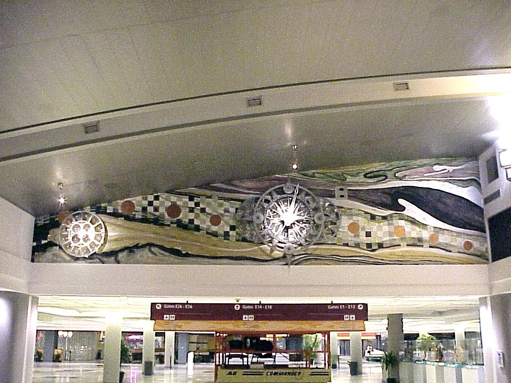Atlanta airport Clock.JPG