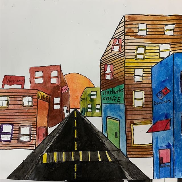 5th grade one point perspectives
#onepointperspective #drawingandpainting #elementaryart #5thgradeart