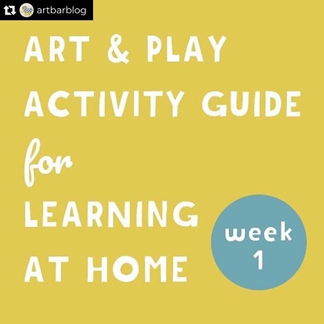 More excellent ideas! 💡 
I&rsquo;d love to see what you&rsquo;ve been up to! Tag @artathappyhollow or email hannah_brady@wayland.k12.ma.us. 
Repost from @artbarblog
&bull;
amidst all of this craziness, I have some exciting news! shannon from @hatcha