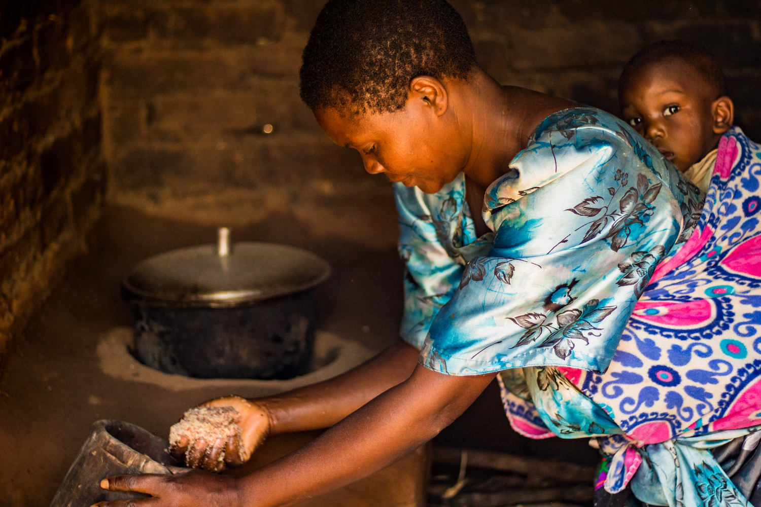 Stoves resolve the problems of an open flame, but it is important for Harriet and the rest of the staff to ensure people are using their stoves properly to prevent women and children from inhaling smoke.