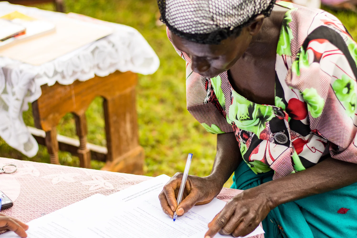 Constitutions – We help the village committees write and ratify legal constitutions to ensure that the village has a long-term, sustainable group who is committed to the community’s long-term economic flourishing. The process of writing a constitution and doing projects together builds trust and ownership within the committee and the village as a whole.