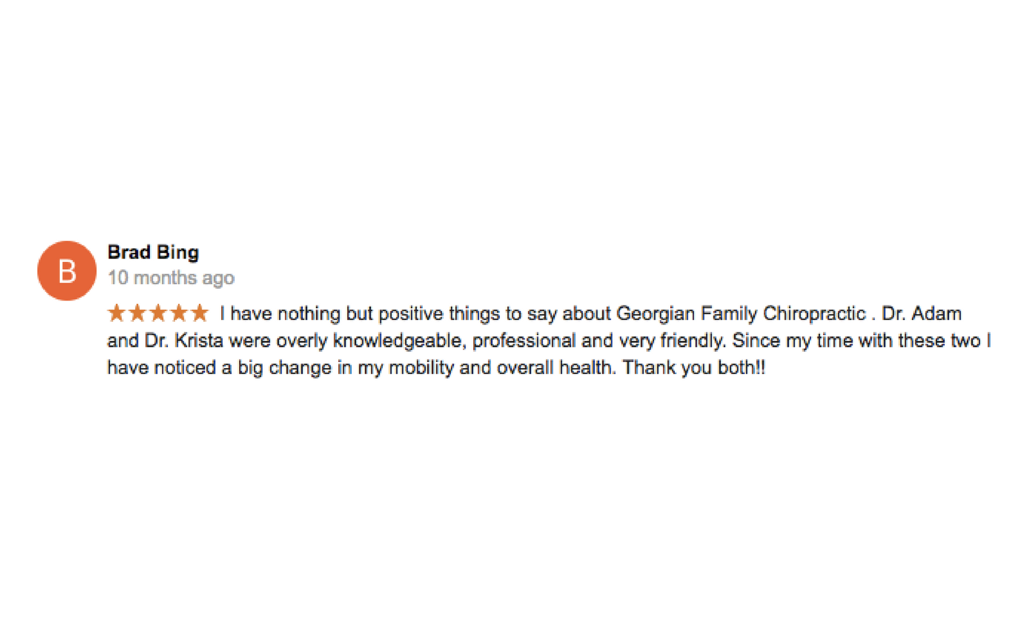 Copy of Dr. Adam Markew Testimonial