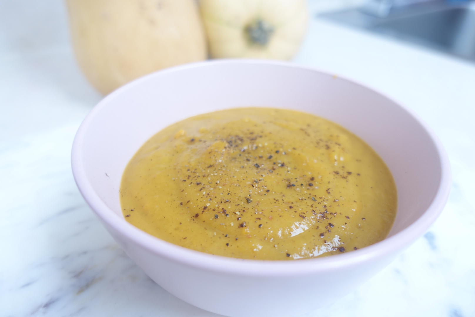 Butternut Squash Sweet Potato &amp; Pumpkin Soup