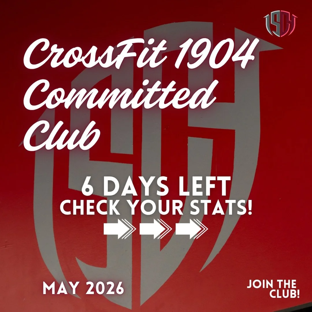 May is almost over! There are still lots of opportunities to get those final check ins and make Committed Club.
&bull;
&bull;
Check in to at least 12 coached classes per month to make Committed Club. In addition to the investment in yourself, there i