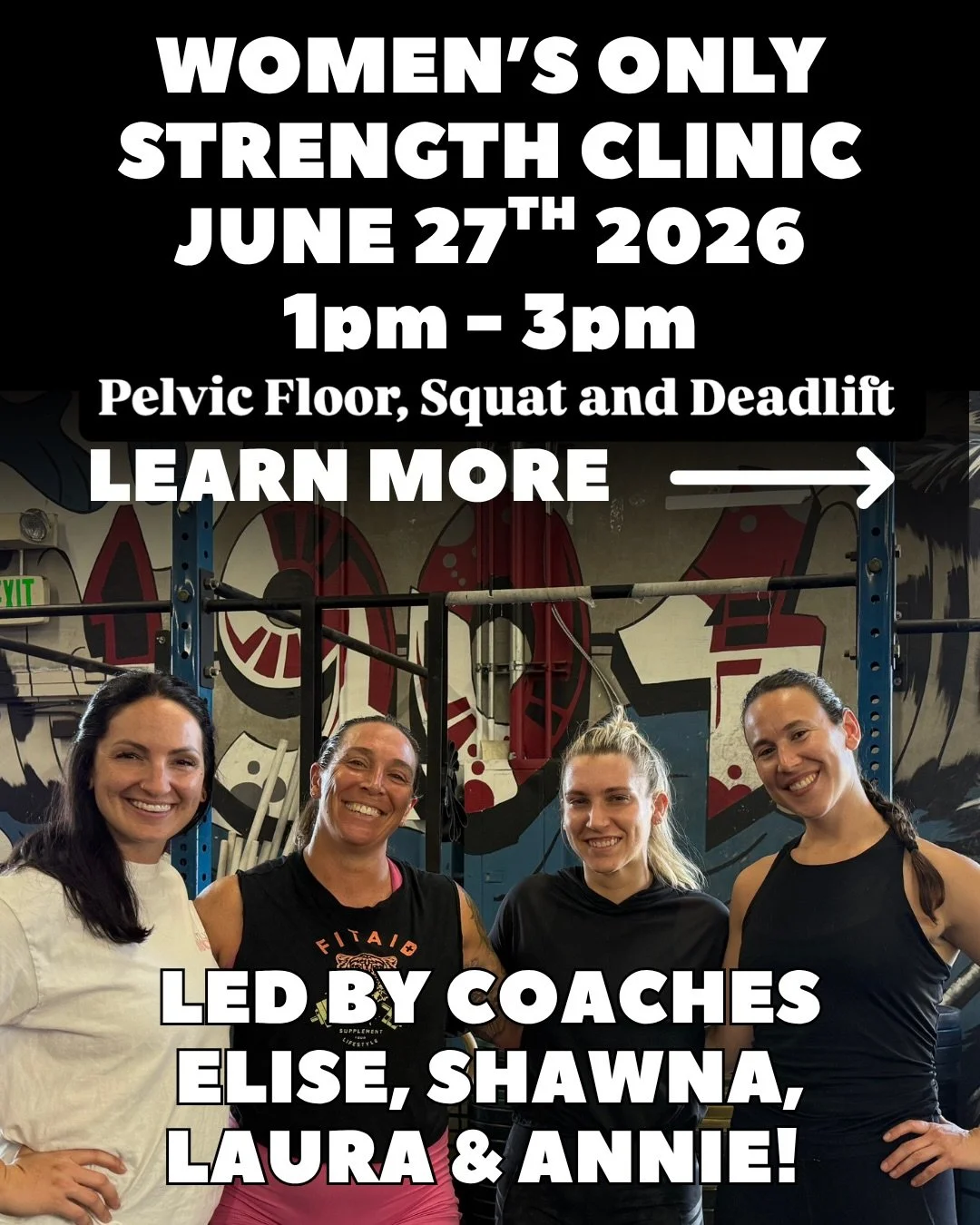 LADIES LET&rsquo;S GO! Join us on the 27th for a super fun time!
&bull;
REGISTRATION IS OPEN NOW! $10 for non-members and $5 for members!
&bull;
Come lift, learn, and have a great time!
&bull;
&bull;
#crossfit1904 #crossfit #sandiego #workout #crossf
