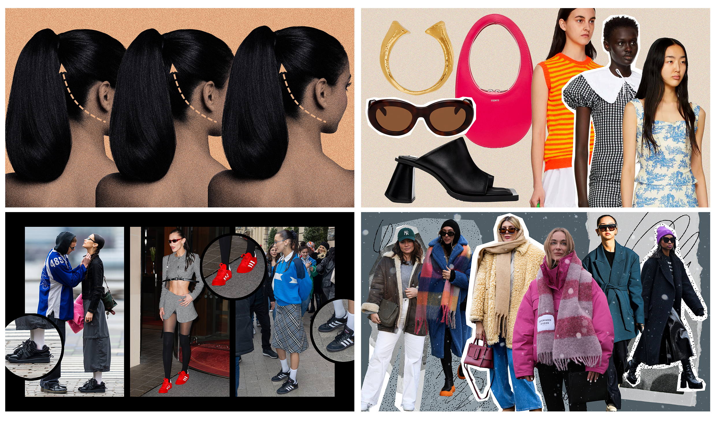 Misc digital collages for Glamour.com
