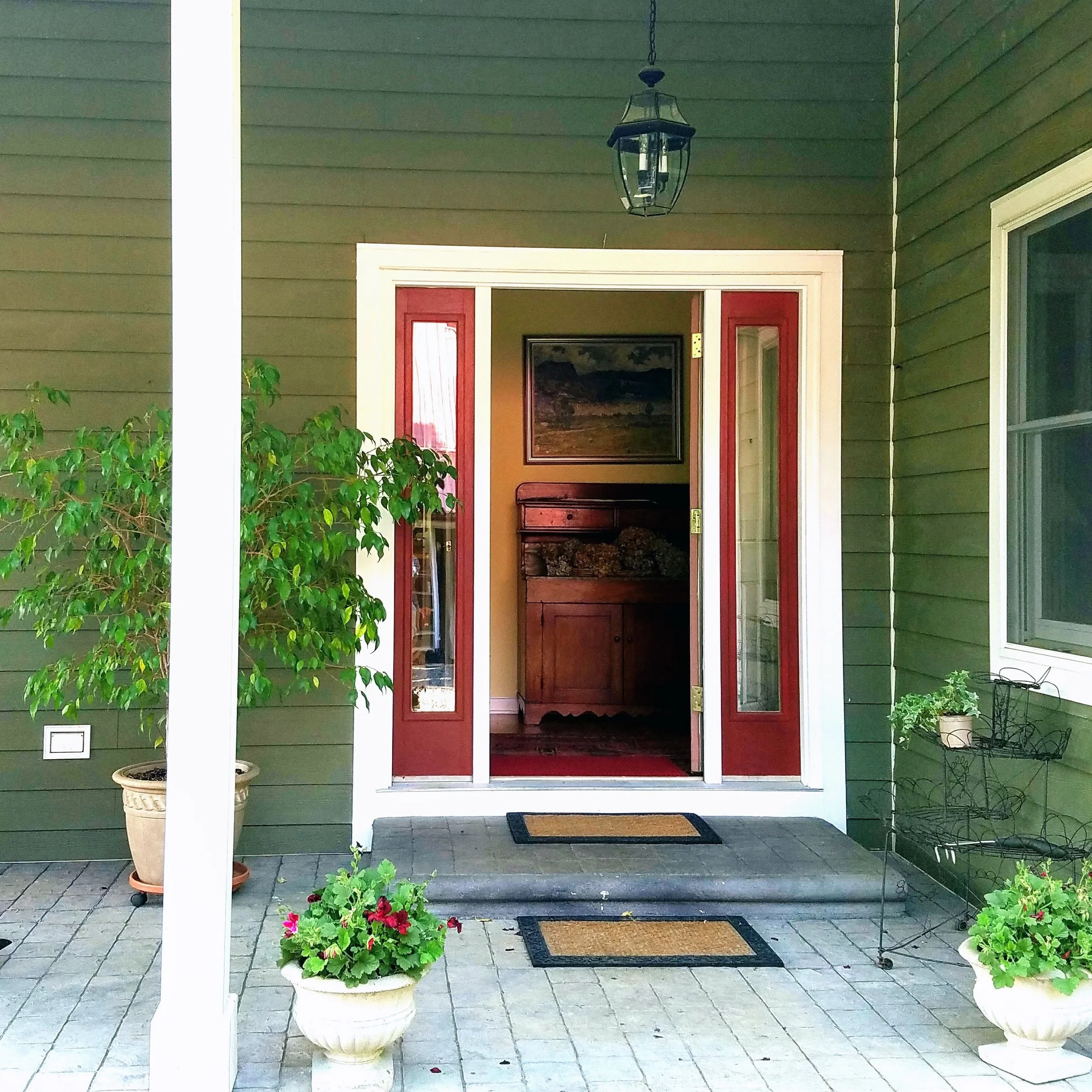 Front door of Camp Catlett