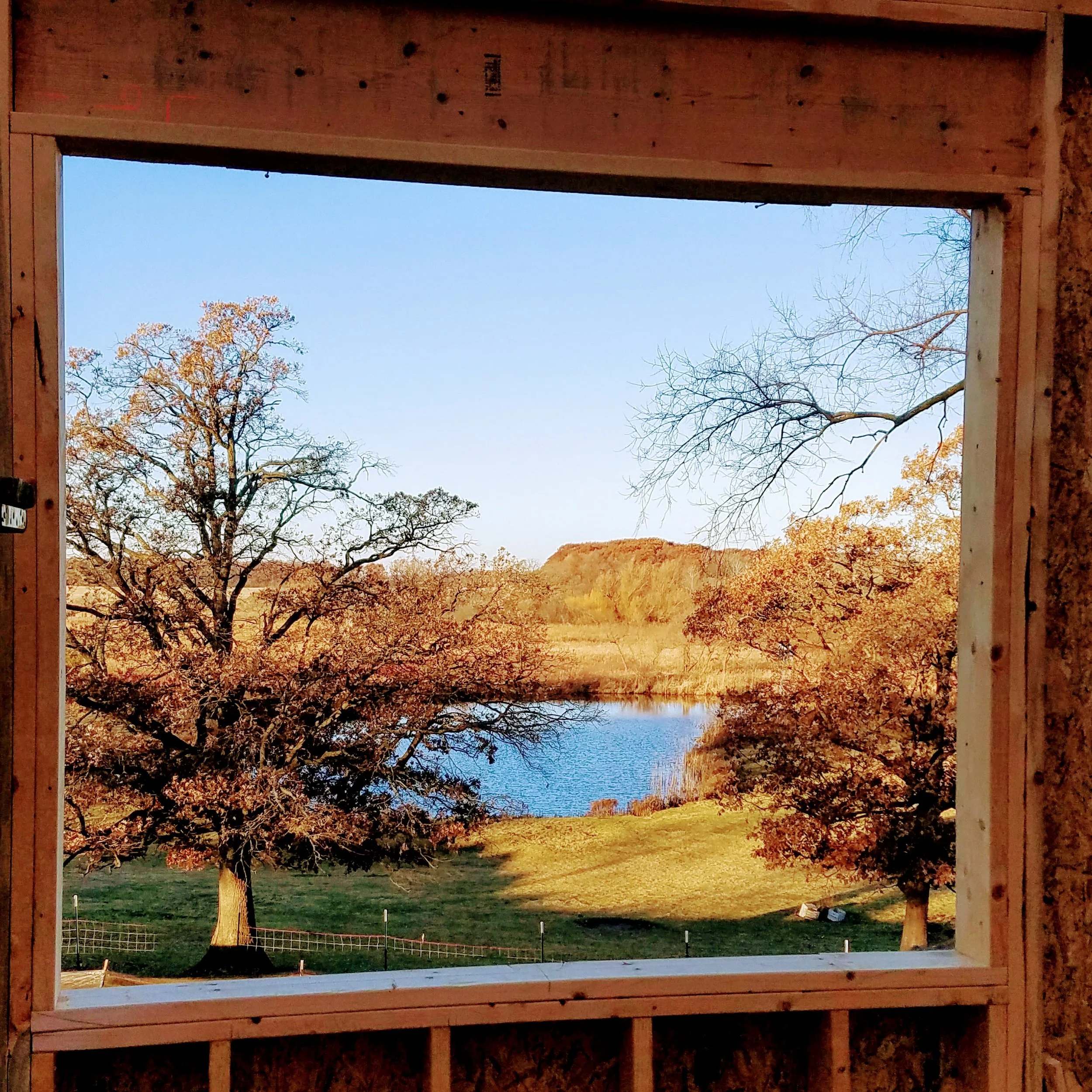 Bedroom view to the west