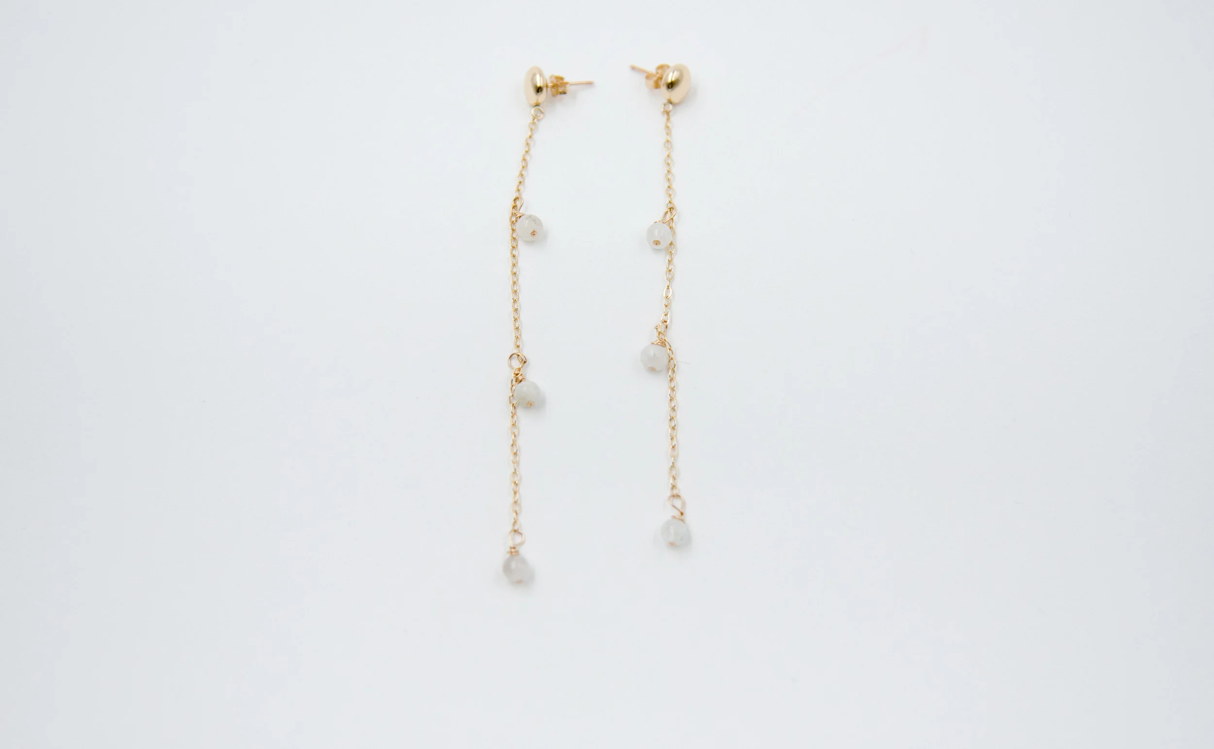 Moonstone Dangle Earrings