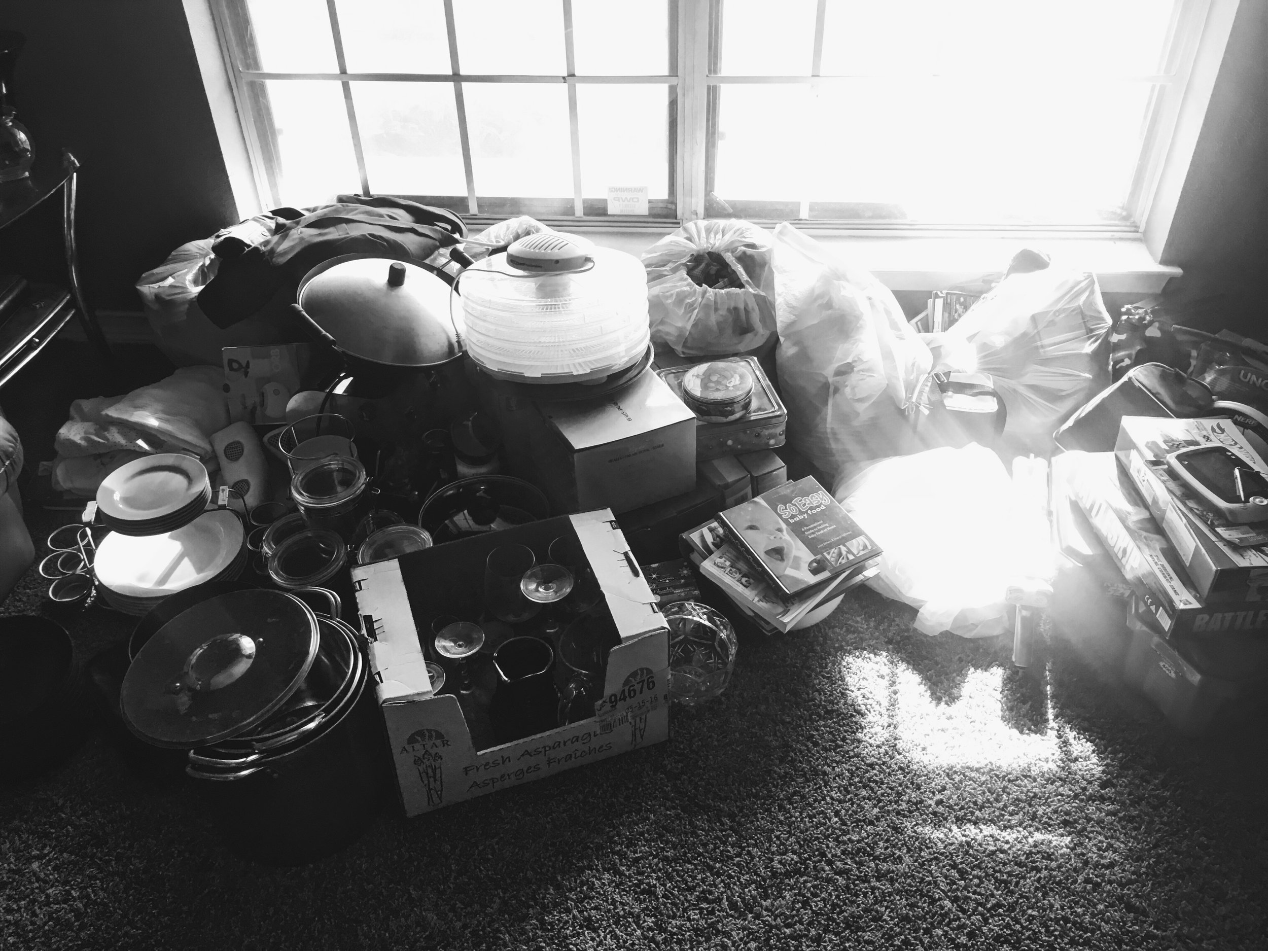 GARAGE SELL PREP 