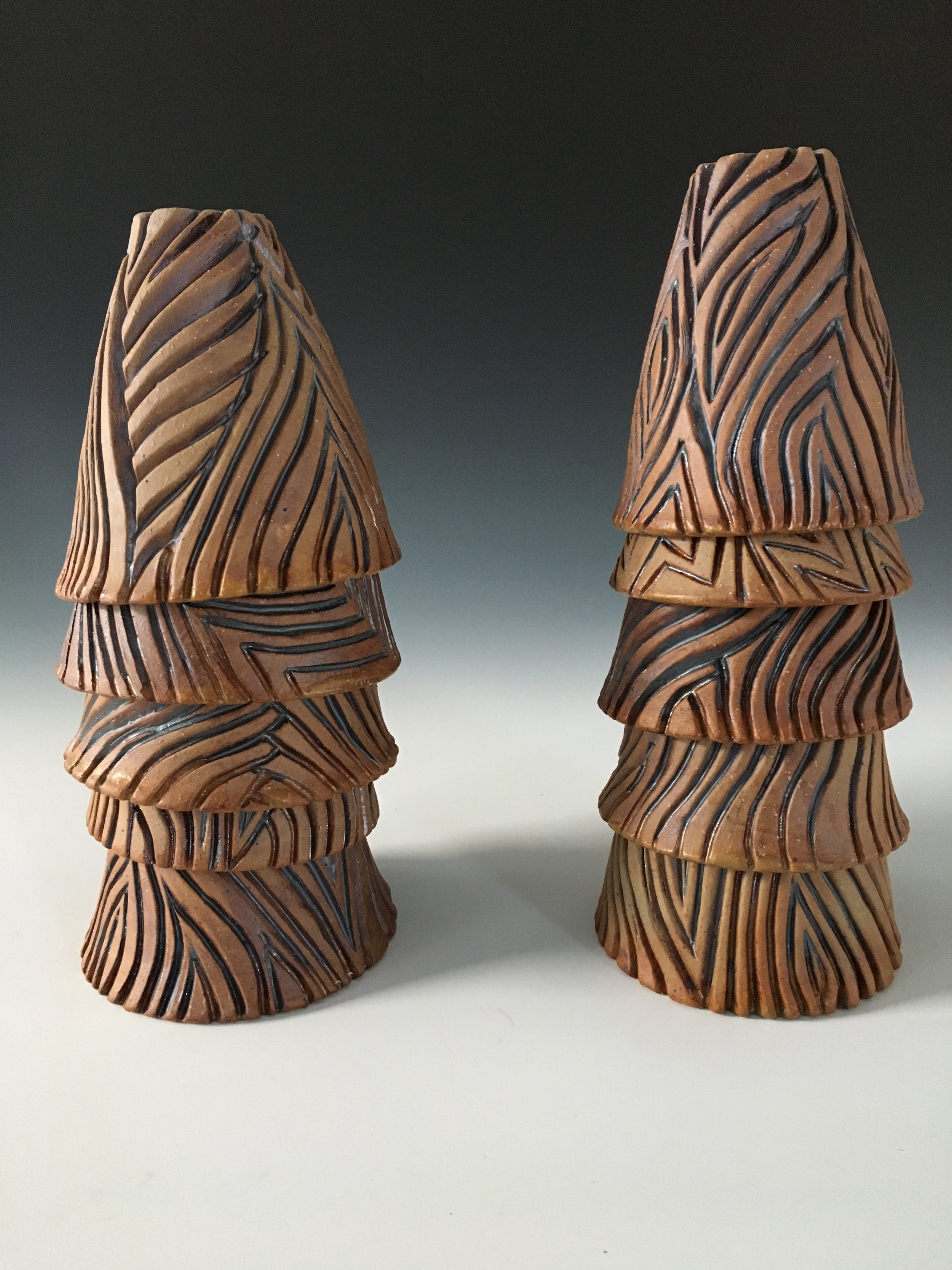 Carved tumblers