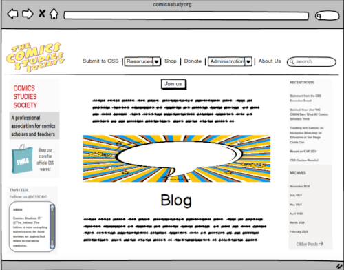 Final Design (Home page)