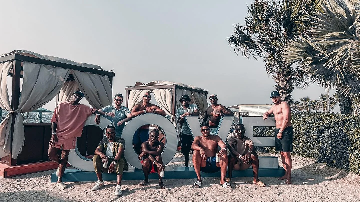 #WahumToBanks Stag day 1 completed... 🐄  #Moooooooo #dubai @covebeachdubai @nxtfridaydxb