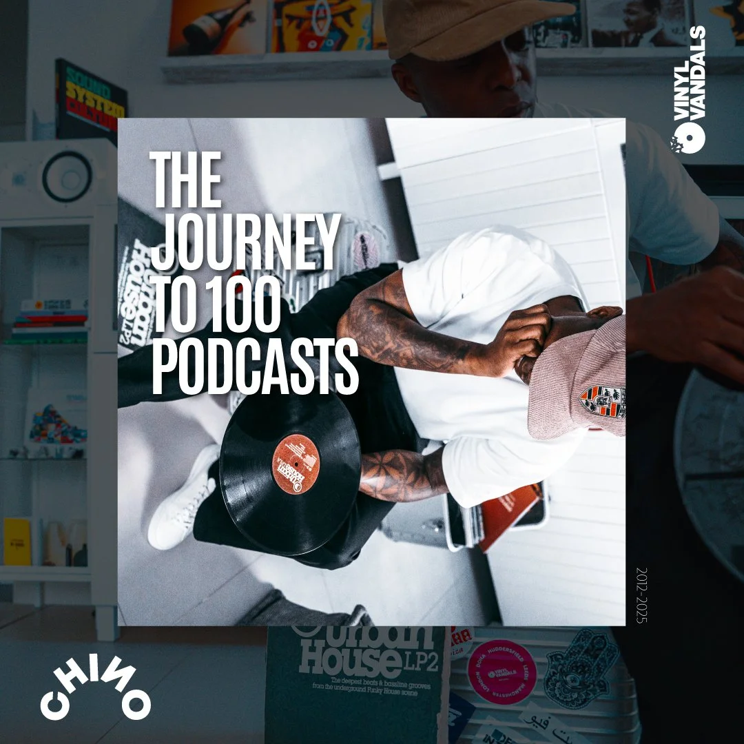 A Journey to 100 Podcasts: Chino Vv's Landmark Celebration of Good Music!