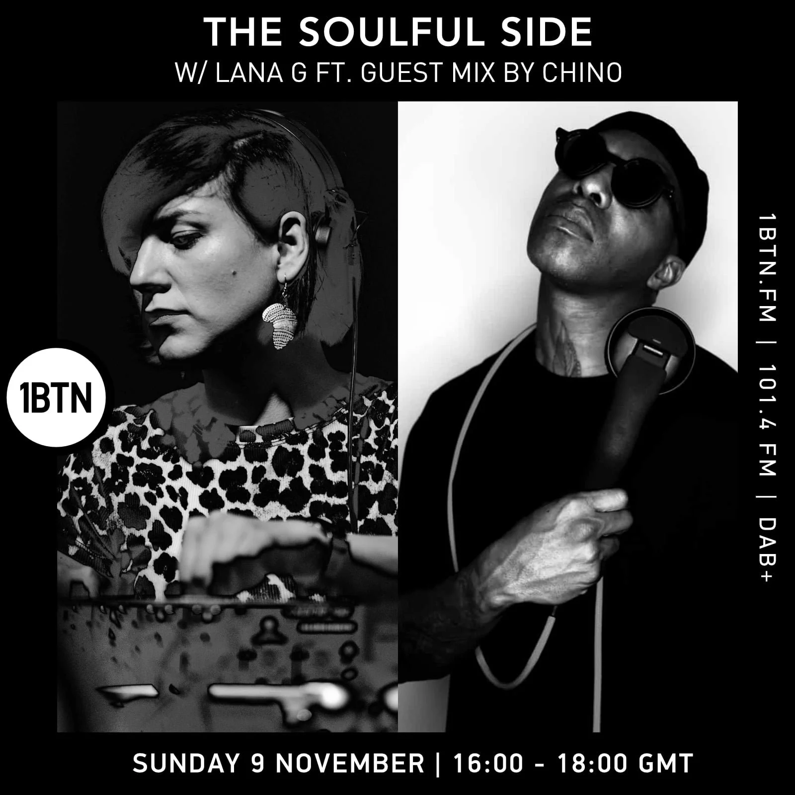 Global energy, Local Soul: Chino VV Joins Lana G on 1BTN’s “The Soulful Side”