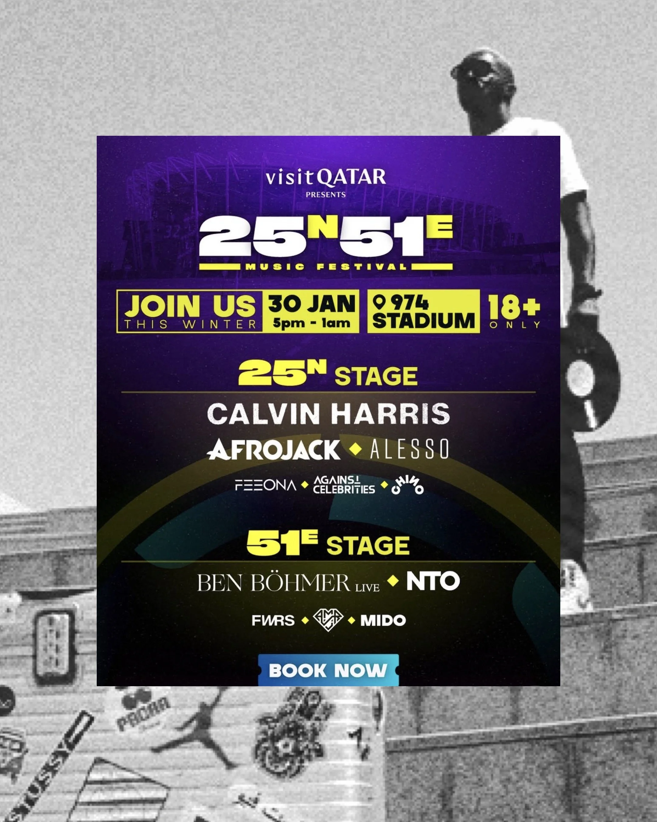 From Sports Day to 974: Twelve Years to a Stadium Moment with Calvin Harris