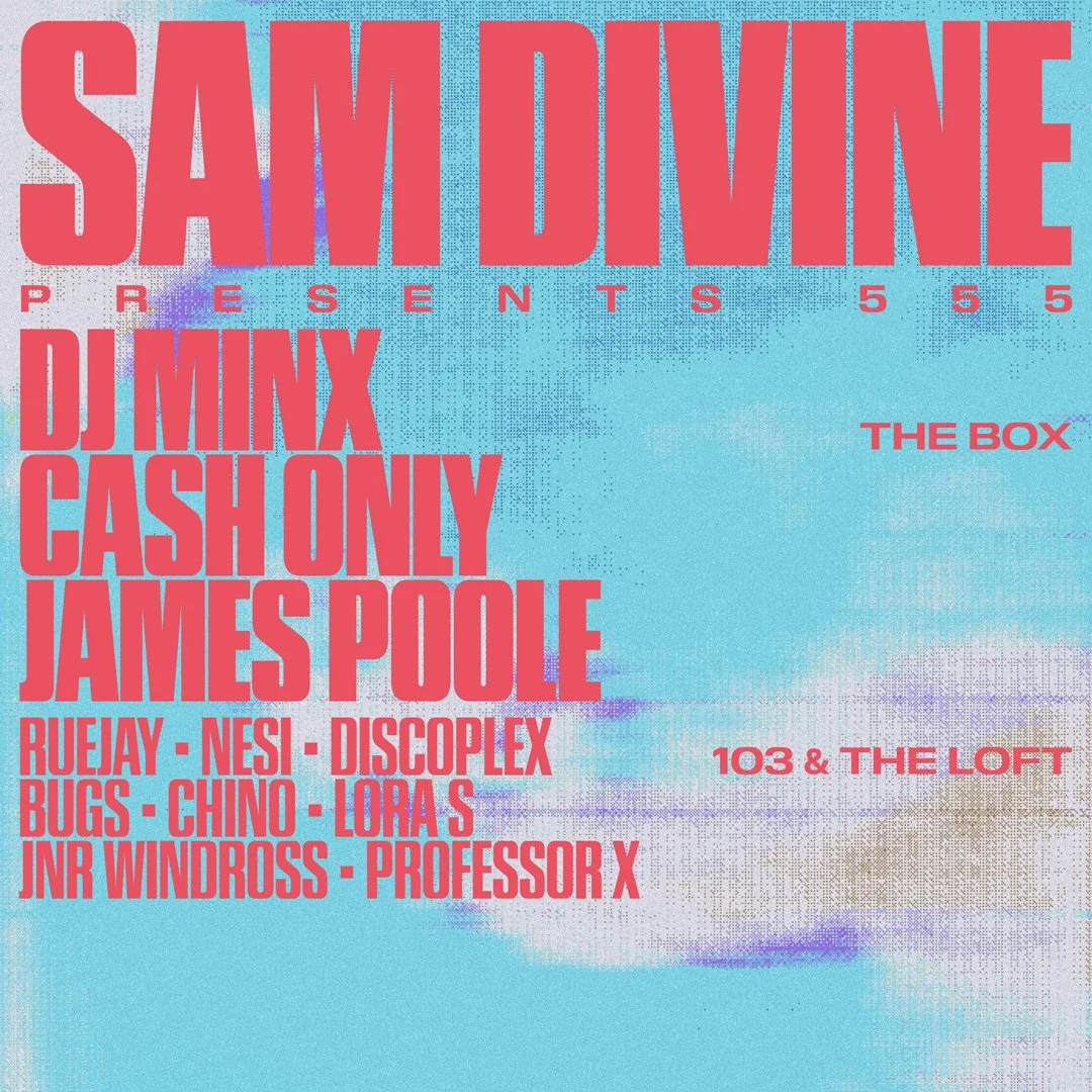 Chino VV Returns to London for Sam Divine’s 555 at Ministry of Sound