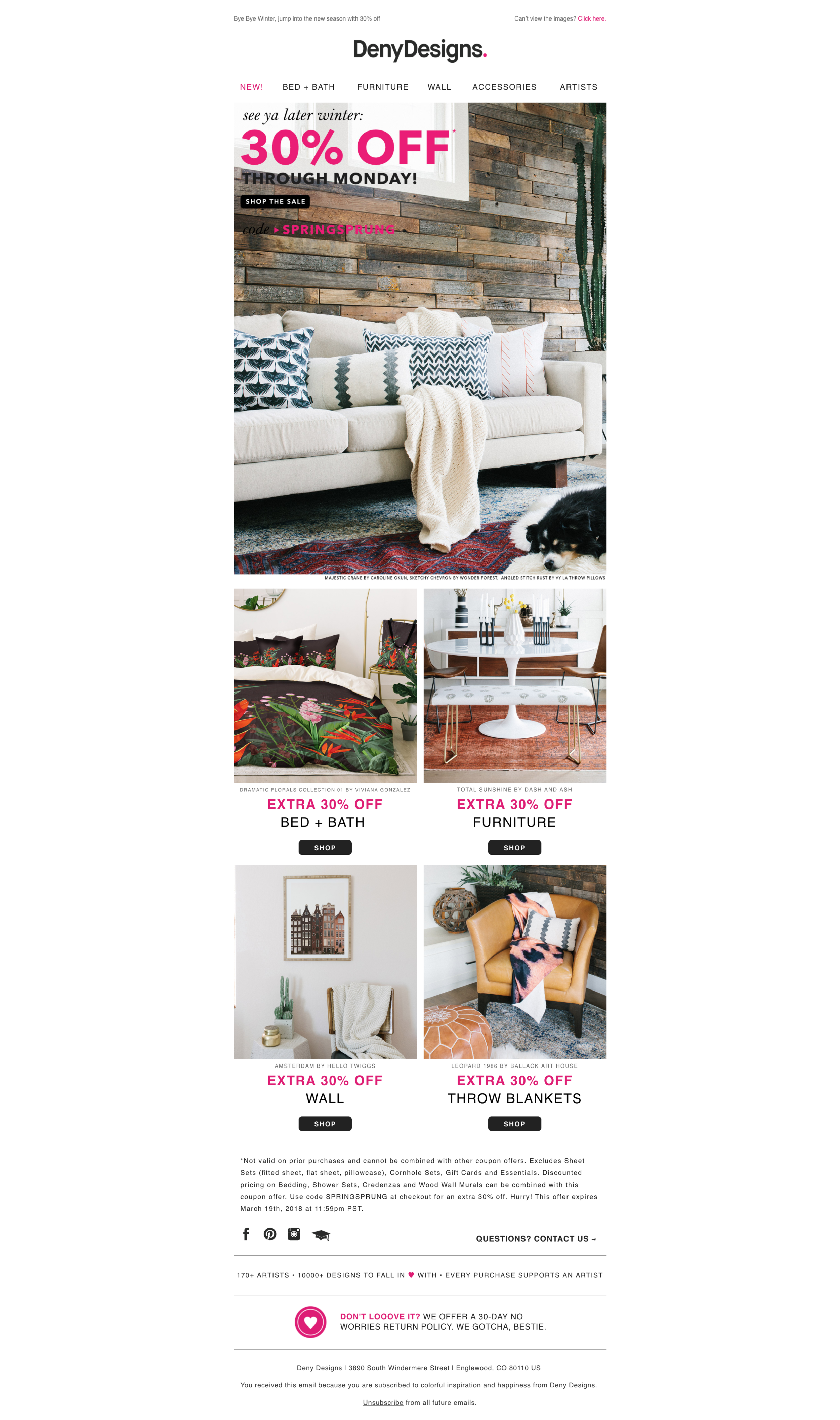 Spring Sale by Deny Designs