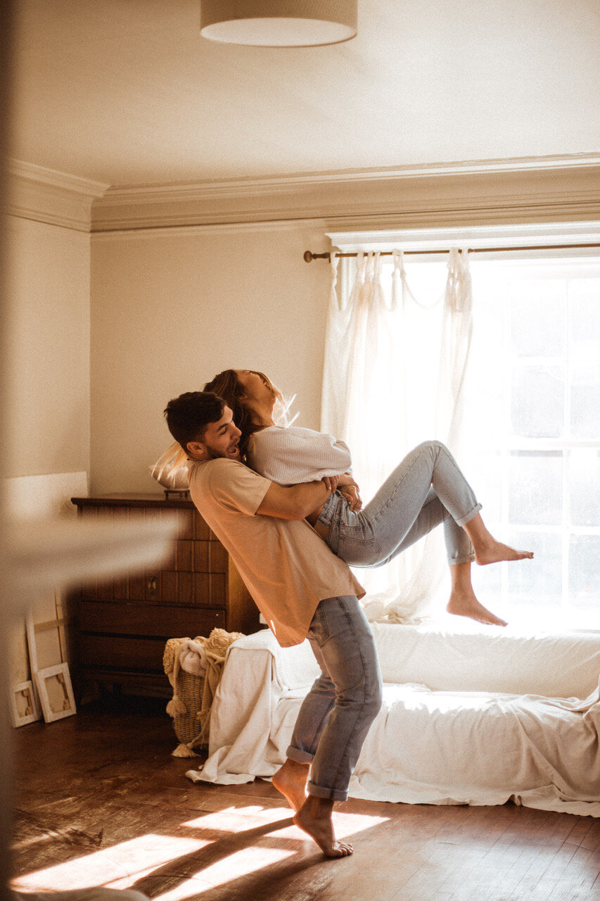 Couple's Boudoir Styled Shoot