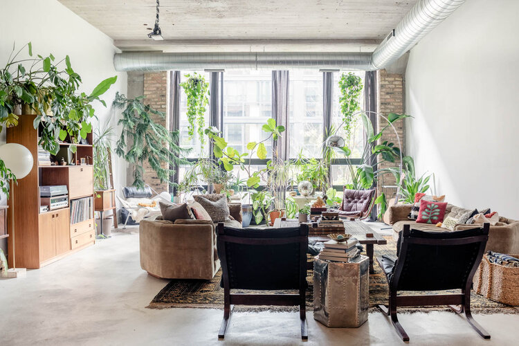 Plant Filled Loft in Chicago to Rent for Photo and Film Shoots | Home ...