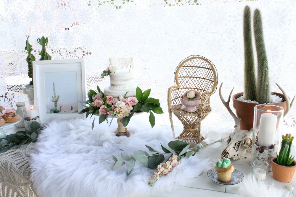 Party Style And Decor Sugarpartiesla - Boho Chic Party Decor Ideas